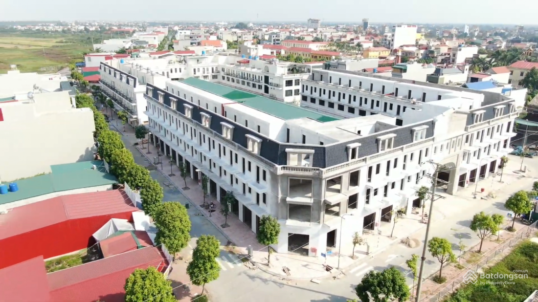 Hạ tầng giao thông đường đôi Nguyễn Nghi rộng rãi tại Khu đô thị Hà Phương Hải Dương