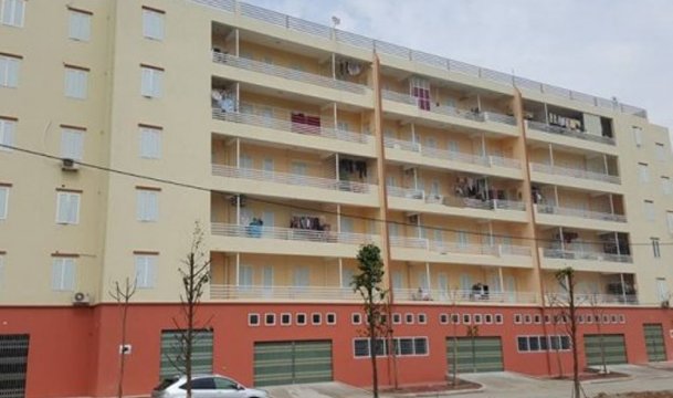 Khuôn viên xanh nội khu chung cư Hòa Long Bắc Ninh